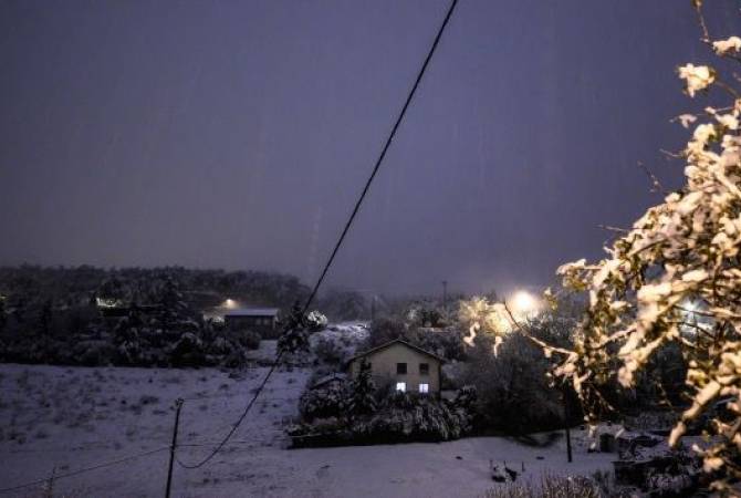 Снегопад на юго-востоке Франции оставил без света 200 тысяч домов