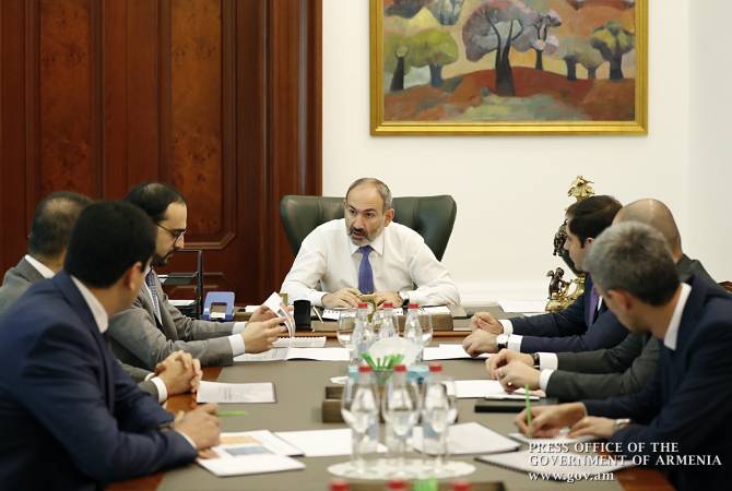 Премьер-министру представлен отчет о деятельности Фонда государственных интересов 
Армении