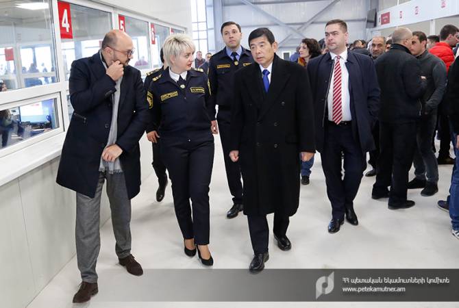 ՀՄԿ գլխավոր քարտուղարն այցելել է Հյուսիսային արտաքին տնտեսական 
գործունեության սպասարկման կենտրոն