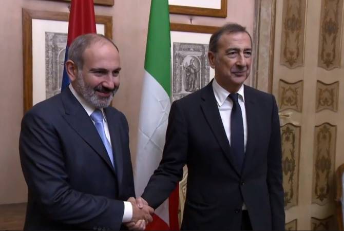 Премьер-министр Армении встретился с мэром Милана

