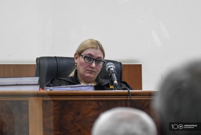 Возможно новое обсуждение вопроса о представлении ходатайства об отводе судьи 
Данибекян

