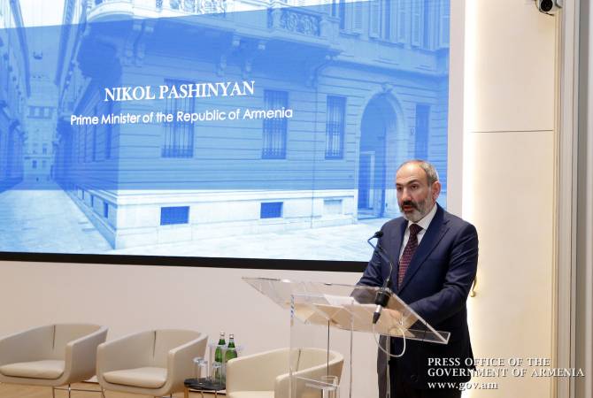 رئيس الوزراء نيكول باشينيان يترأس منتدى الأعمال«أرمينيا،حقيقة جديدة- منصة للسوق الأوراسية» بميلانو