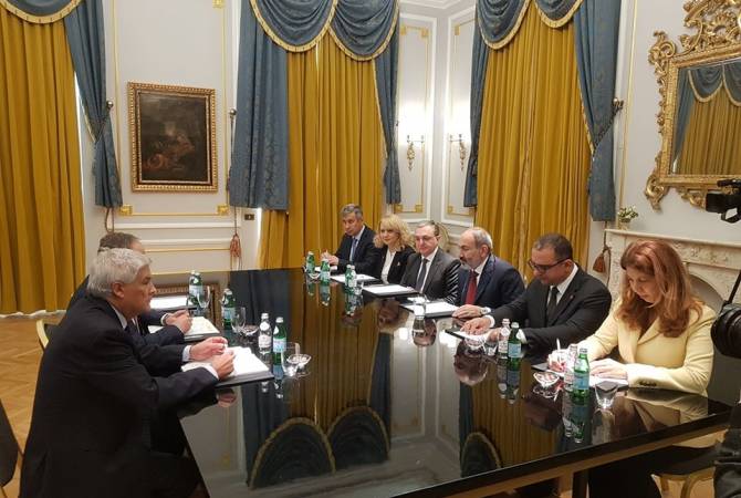 Armenian PM meets with ICE President in Rome