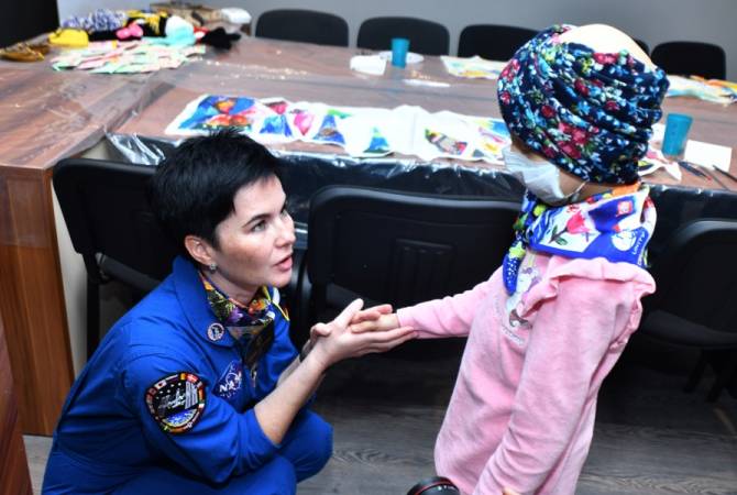 Armenian pediatric patients at Yolyan Hematology Center join Spacesuit Art Project 