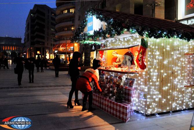 مجلس مدينة يريفان يؤكد إقامة معارض عيد الميلاد بجادة هويسيساين وحديقة ذكرى يريفان-قرب ساحة الجمهورية