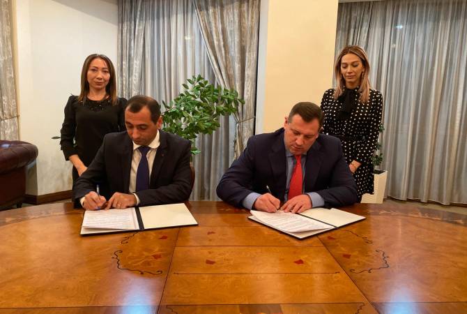 Les présidents des Comités d'enquête d'Arménie et d'Artsakh ont signé un mémorandum de 
coopération
