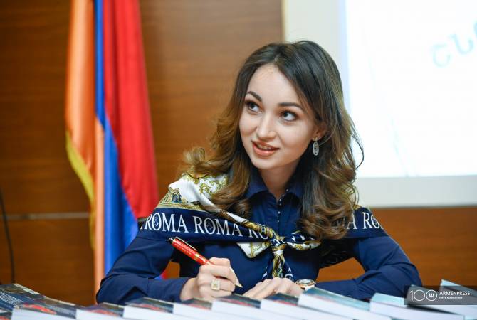 Presentation of first book by Doctor of Economics Anna Zalinyan held in Yerevan