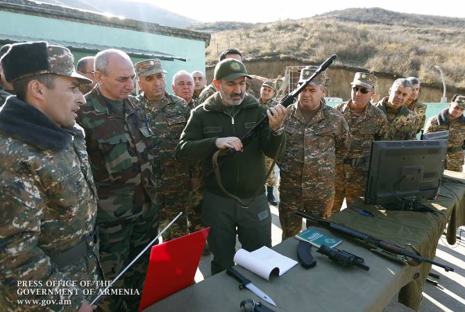 الجيش والقوات المسلحة الأرمينية هي أولوية الأولويات-رئيس الوزراء باشينيان بزيارته لمواقع عسكرية..