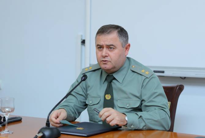 В направлении Нахиджевана в ВС Армении увеличены образцы военной техники: 
начальник ГШ


