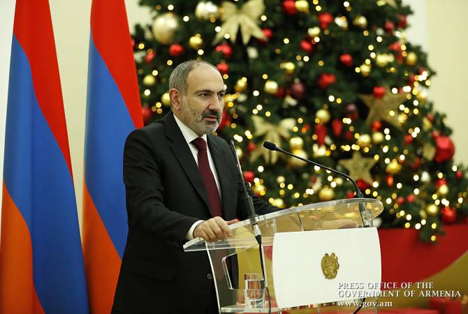 مجتمع الأعمال الحليف الأول لحكومتنا بتطوير أرمينيا-رئيس الوزراء بالحفل السنوي مع رجال الأعمال الأرمن