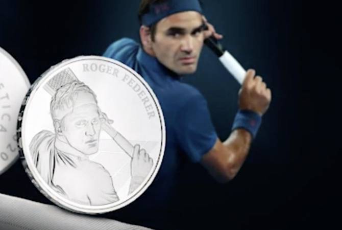 Роджер Федерер стал первым, чье изображение при жизни размещено на монете в 
Швейцарии