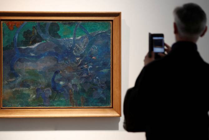 Un rare tableau de Paul Gauguin vendu 9,5 millions d'euros à Paris