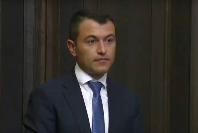 Suren Tovmasyan appointed head of Cadastre Committee