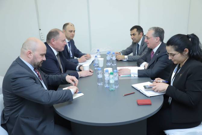 Armenian FM meets with Moldovan counterpart in Bratislava