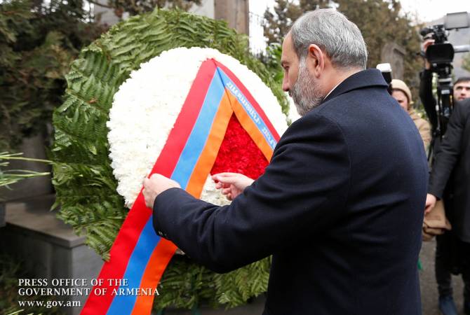 Prime Minister Nikol Pashinyan visits Lori Province, pays homage to 1988 Spitak Earthquake 
victims 