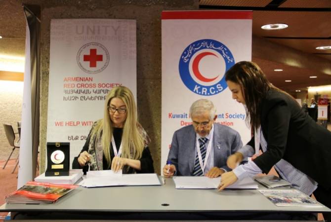 Армянское общество Красного Креста совместно с коллегами из Кувейта  поможет 
сирийским беженцам
