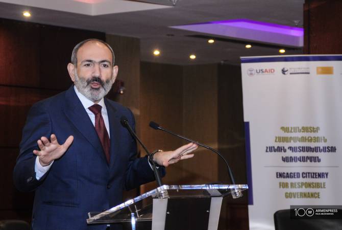 Il existe une volonté politique d'éradiquer la corruption en Arménie, affirme Pachinian

