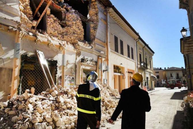 Землетрясение в Тоскане повредило здания
