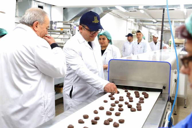 Ереванская шоколадная фабрика увеличивает объемы экспорта


