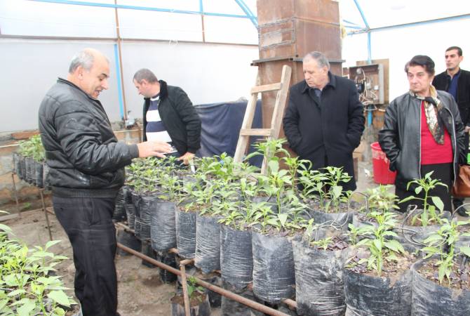 Министерство экономики Армении в областях проведет групповые занятия по сельскому 
хозяйству