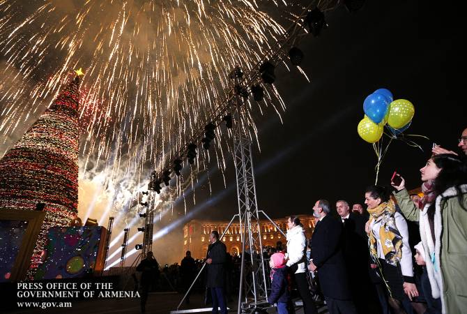 نريد جلب الأرمن من العالم ويكون بأرمينيا جو كبير للتواصل-رئيس الوزراء يوضح هدف إحتفاليات رأس السنة-