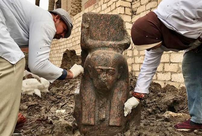 Եգիպտոսում հայտնաբերել են Ոամզես Բ-ի հազվագյուտ արձանը
