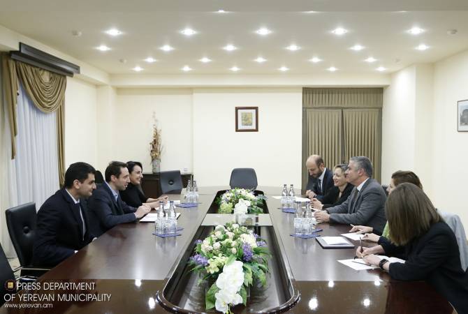 Yerevan Mayor holds meeting with ADB Country Director for Armenia