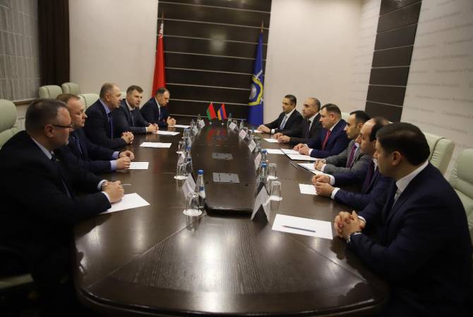 Մինսկում տեղի է ունեցել Հայաստանի և Բելառուսի քննչական կոմիտեների 
նախագահների աշխատանքային հանդիպում