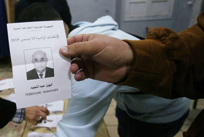 Ալժիրի նախկին վարչապետը հաղթանակ Է տարել նախագահական ընտրություններում
