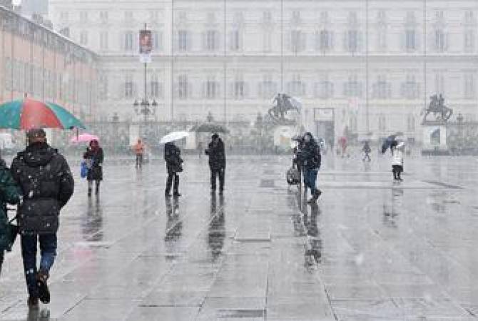 В Италии объявили "желтый" уровень метеоопасности