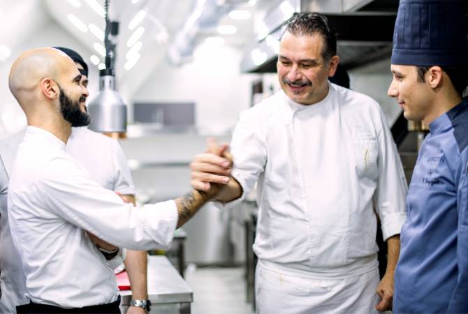 Italo Bassi and Rafael Kazumyan - Livingston restaurant hosts virtuoso Chefs