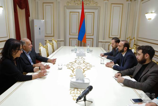 Ararat Mirzoyan receives Delegation of Board of Trustees of Armenian Assembly of America