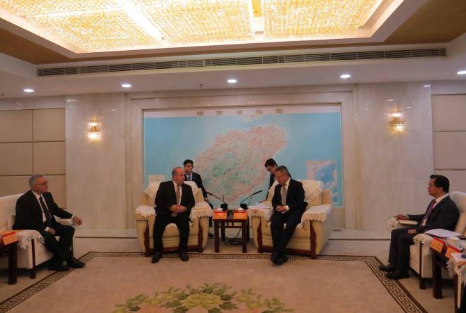 Ширакская область РА  и  китайская провинция  Хайнань подписали меморандум