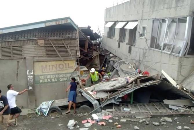Ֆիլիպիններում գրեթե 40 մարդ Է տուժել երկրաշարժից, զոհվել են առնվազն երեքը 
