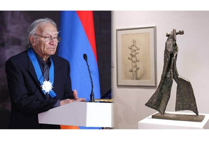 В Ереване будет установлена скульптура Арто Чакмакчяна “Шагающий человек”

