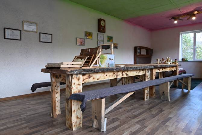 NABU-ի և ԱԿԲԱ Ֆեդերացիայի աջակցությամբ Մարտունի գյուղում կառուցվել է մեղրի 
համտեսի սրահ

