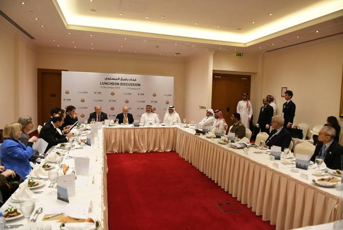 الرئيس أرمين سركيسيان يشترك في مناقشة ميونيخ لقضايا الأمن الإقليمي في إطار منتدى الدوحة