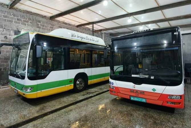  Новые автобусы для Еревана уже в столице

 