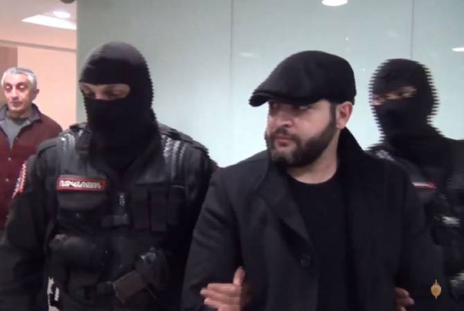 Ex-president’s nephew Narek Sargsyan jailed pending trial