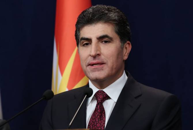 President Barzani of Kurdistan Region felicitates Armenians on Christmas 