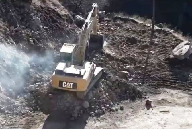 АРМЕНИЯ: Начался капитальный ремонт дороги, ведущей в монастырский комплекс Ахпат