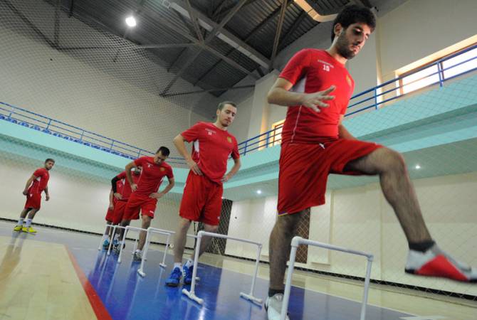 Национальная сборная Армении по футзалу проведет сборы