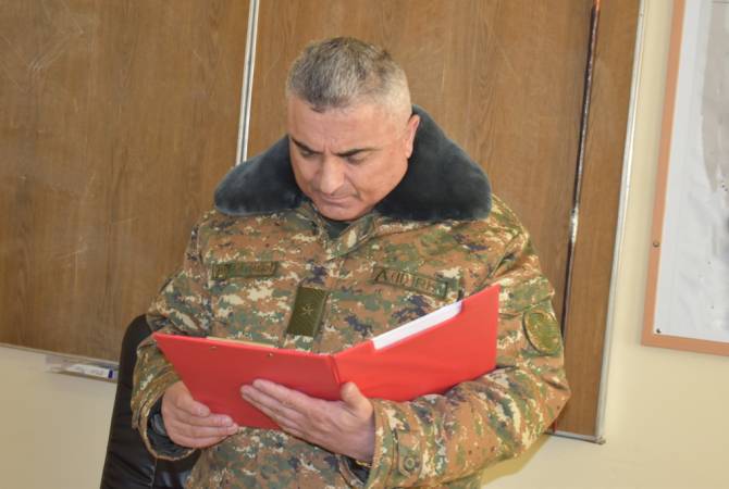 АРМЕНИЯ: Заместитель начальника Генштаба ВС Армении провел проверку во 2-ом войсковом соединении