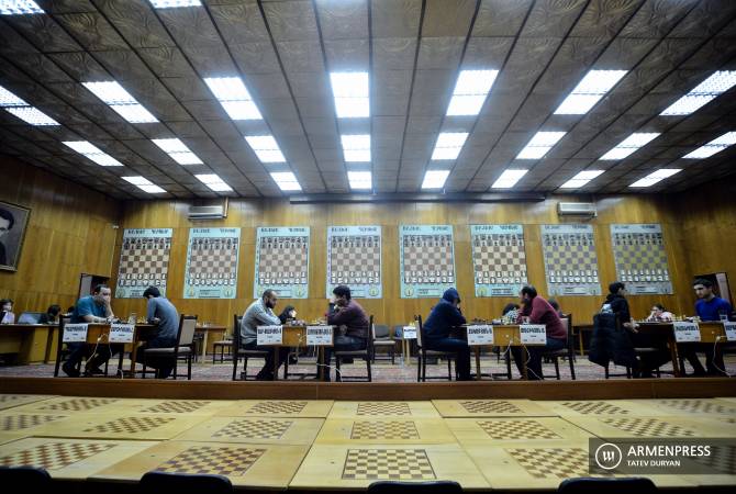  Известны пары  стартового турнира юбилейного первенства  по шахматам среди мужчин 