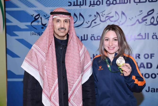 Эльмира Карапетян в Объединенных Эмиратах завоевала бронзовую медаль