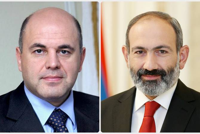 رئيس وزراء أرمينيا نيكول باشينيان يبعث رسالة تهنئة لميخائيل ميشوستين بمناسبة تعيينه رئيس وزراء روسيا
