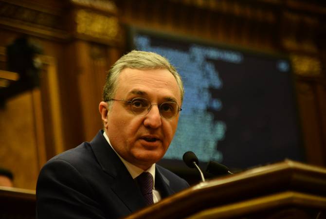  Армения не имеет цели избегать от переговоров по Нагорному Карабаху: глава МИД 
Армении

 