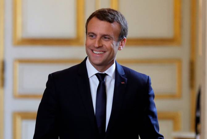 Macron to participate in annual dinner of Coordinating Council of Armenian 
Organizations of France 