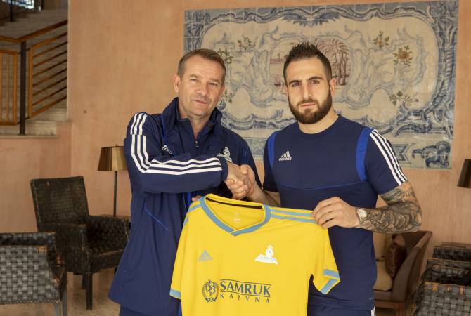 FC Astana sign Armenia’s Tigran Barseghyan 