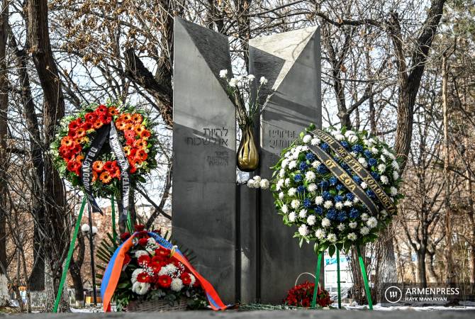 В Ереване почтили память жертв Холокоста